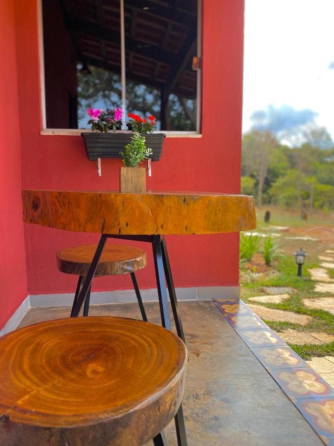 Chale Canto Da Mata Pirenópolis Buitenkant foto